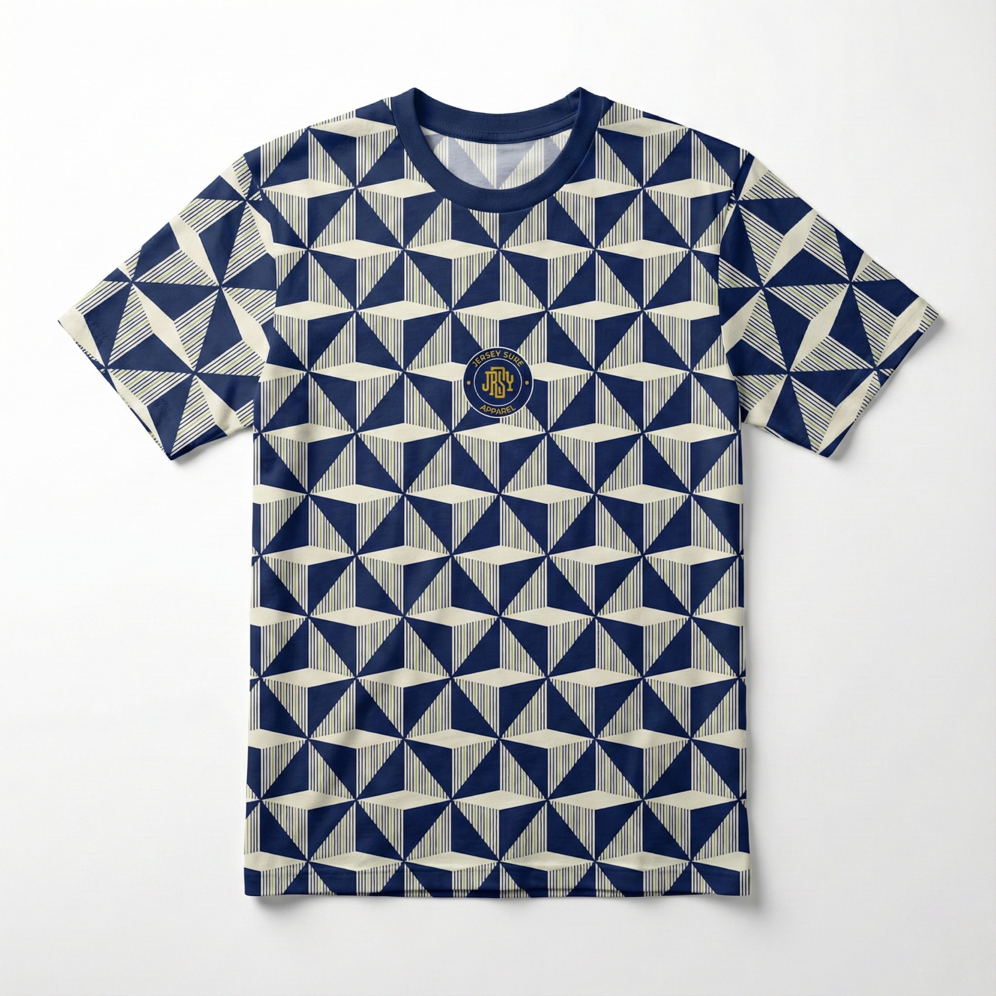 Retro Blue Diamond Jersey