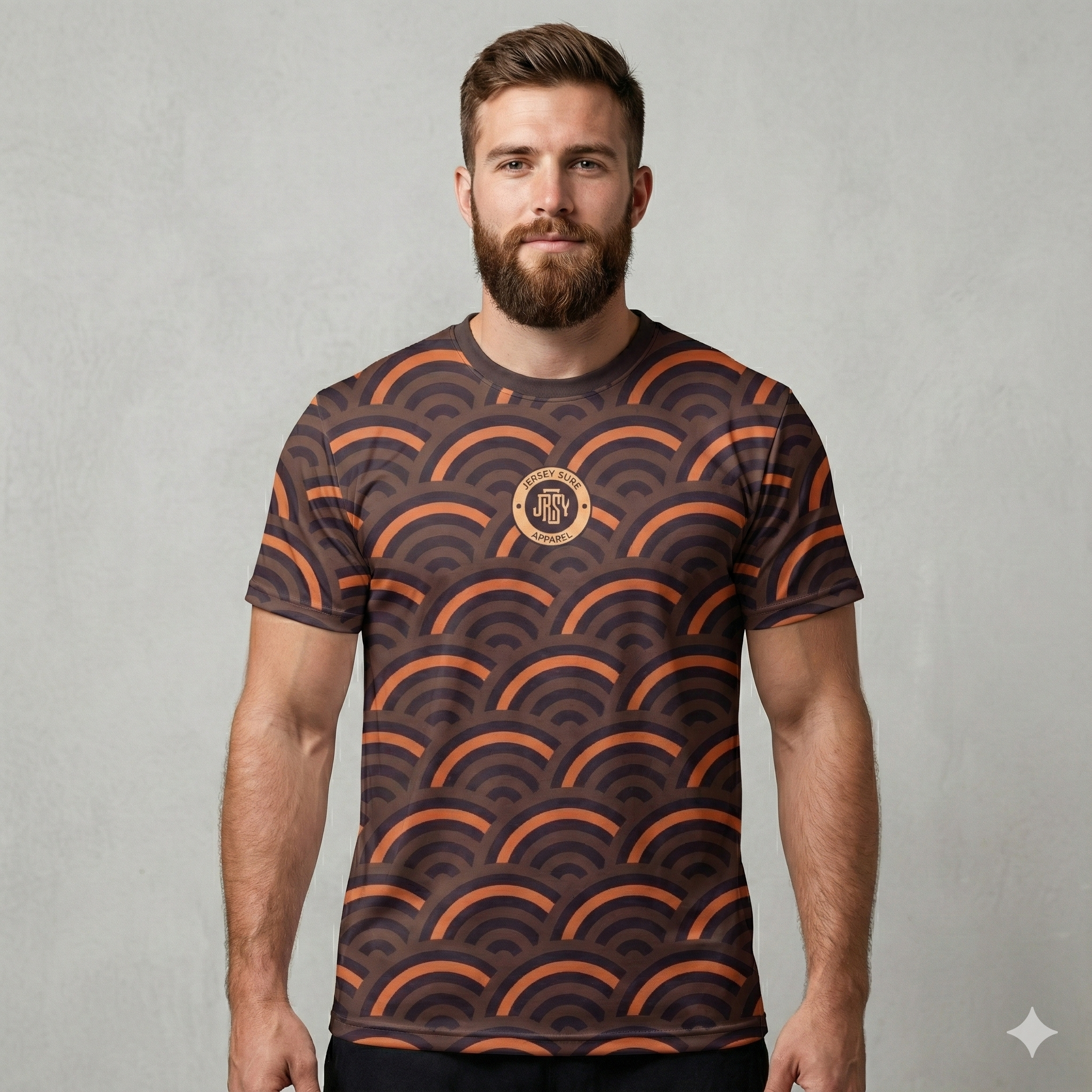 Retro Sunset Arc Jersey